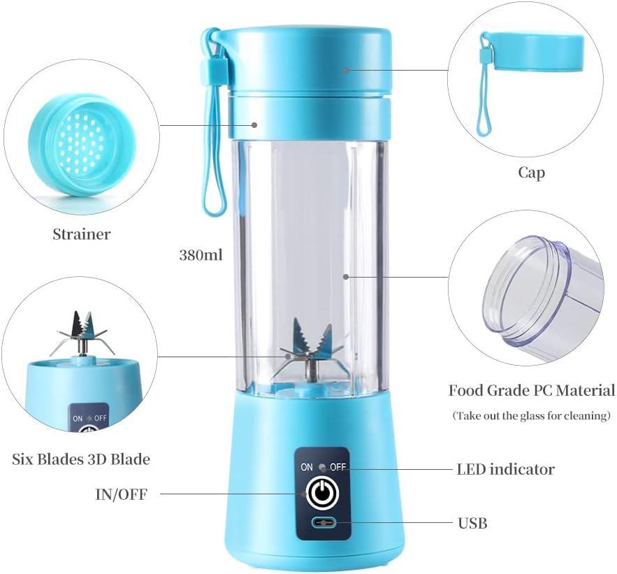 Rechargable Juicer blender for home & office Use