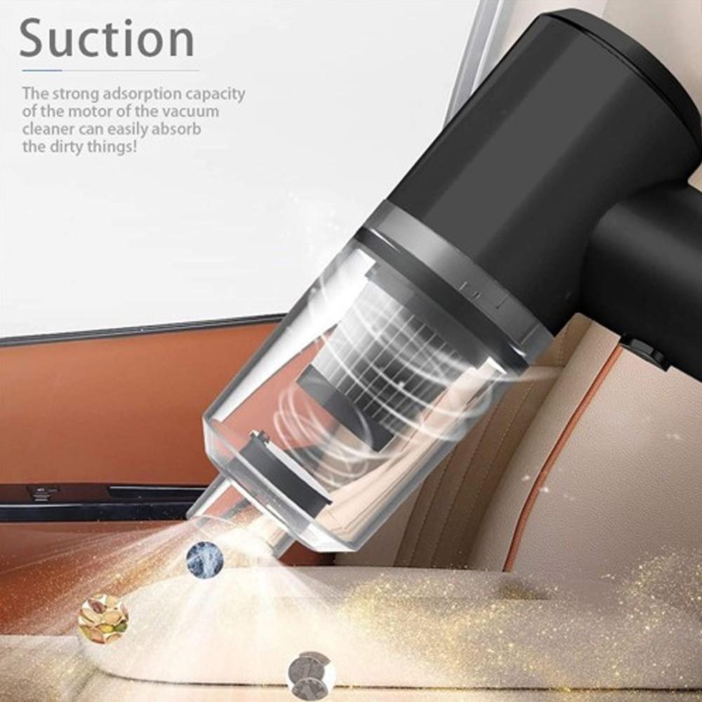 Portable Handheld Vacuum Cleaner – Powerful Mini Car & Home Dust Cleaning Machine