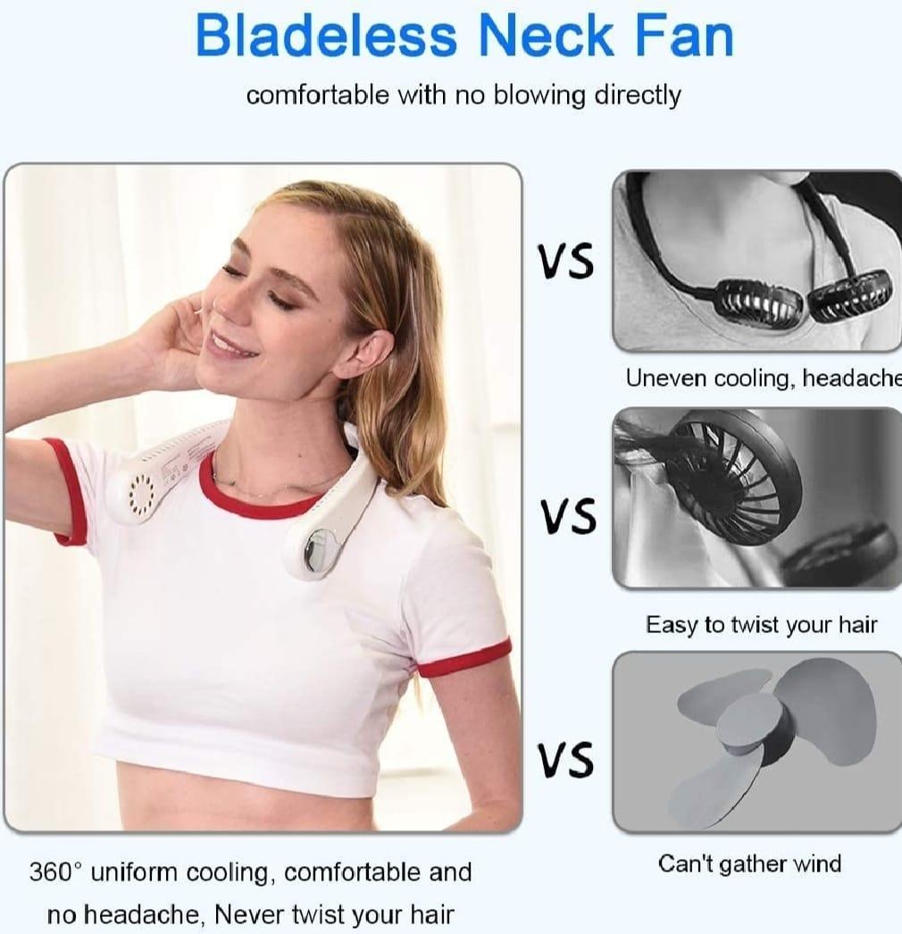 Portable Rechargable Neck Fan