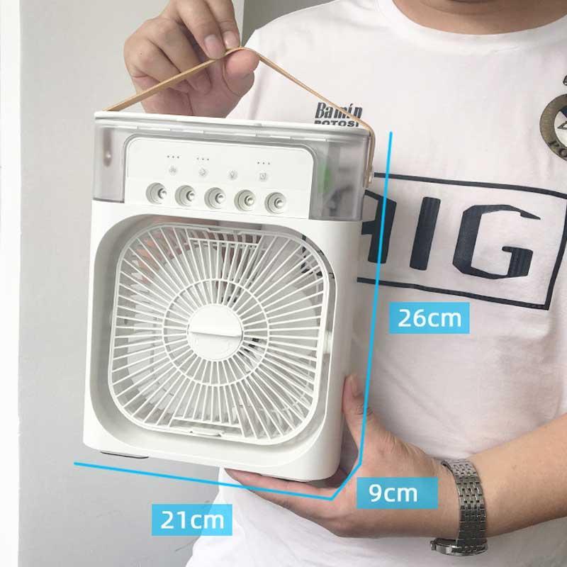 ❄️Portable Mini Air Conditioner – Personal USB Air Cooler | Compact Desktop Air Cooling Fan for Home, Office & Travel