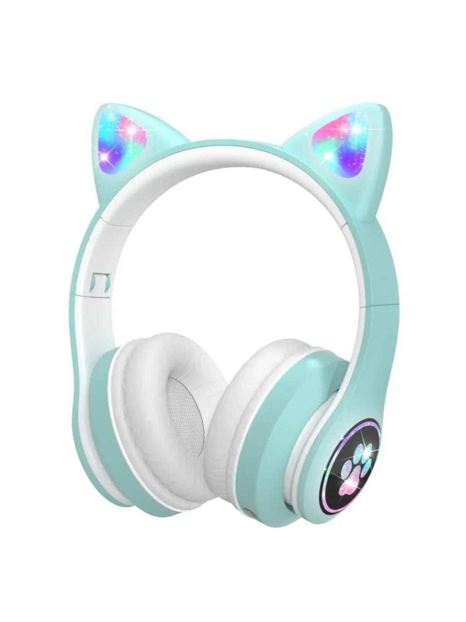 🎧 Wireless Bluetooth Cat Ear Led Headphones – Deep Bass Stereo Sound | Comfortable Over-Ear Headset for Music, Gaming & Calls