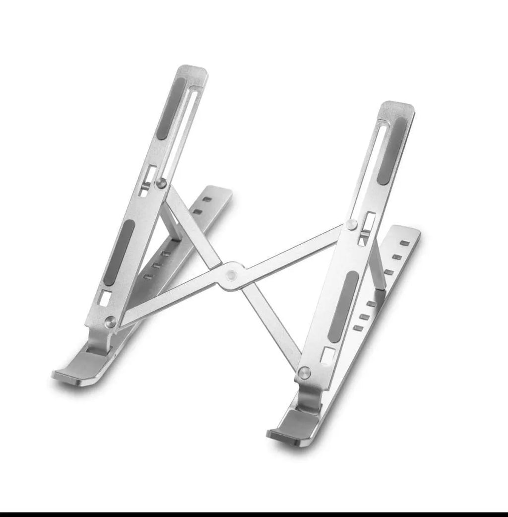 Foldable Aluminium Laptop Stand – Portable Laptop Holder for Desk & Travel