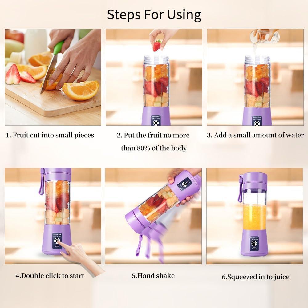 Portable rechargable Juicer blender