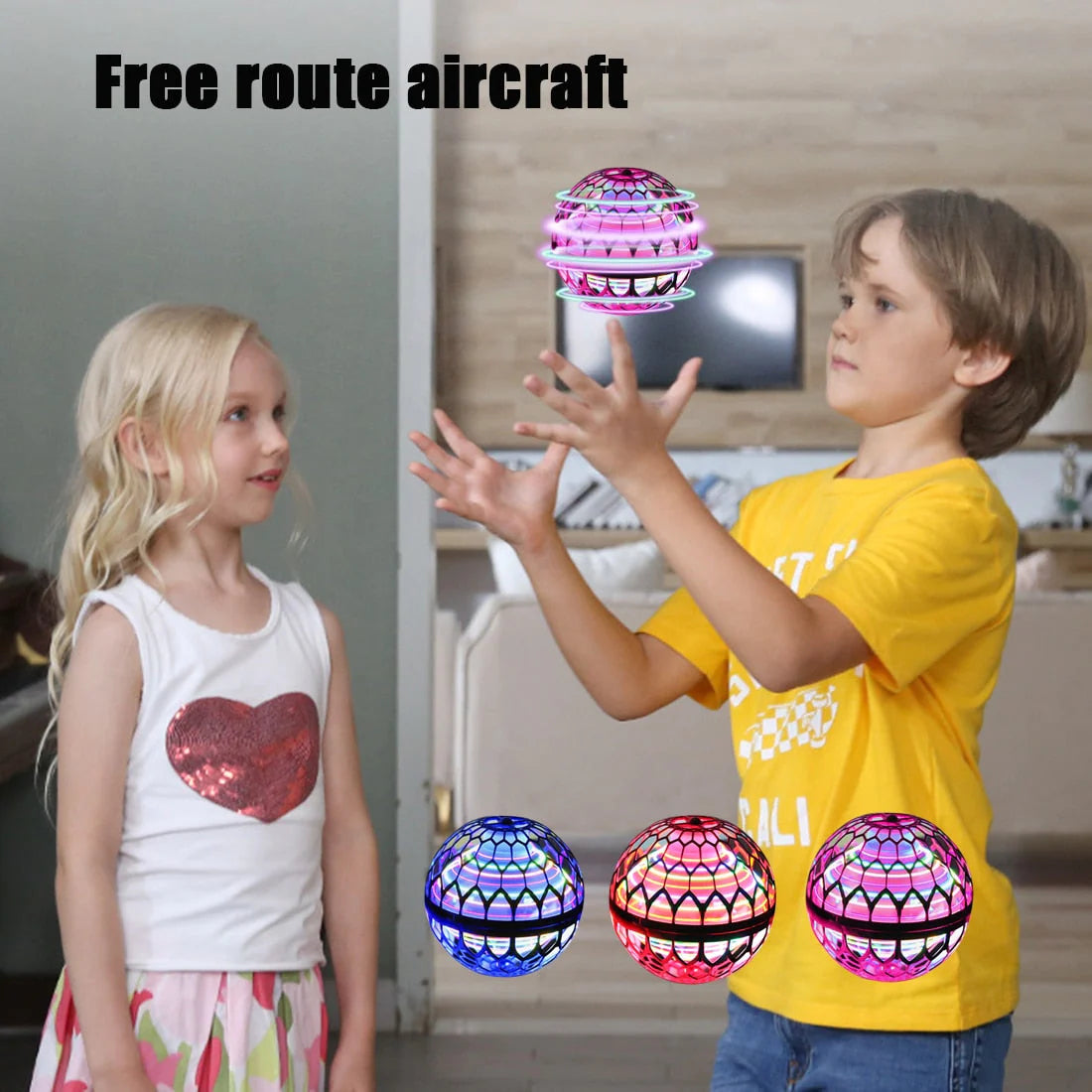Magic Boomerang Flying Ball | LED Hover Drone Toy for Boys & Girls