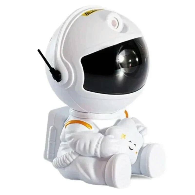 🚀 Astronaut Galaxy Star Projector Night Light 🌌