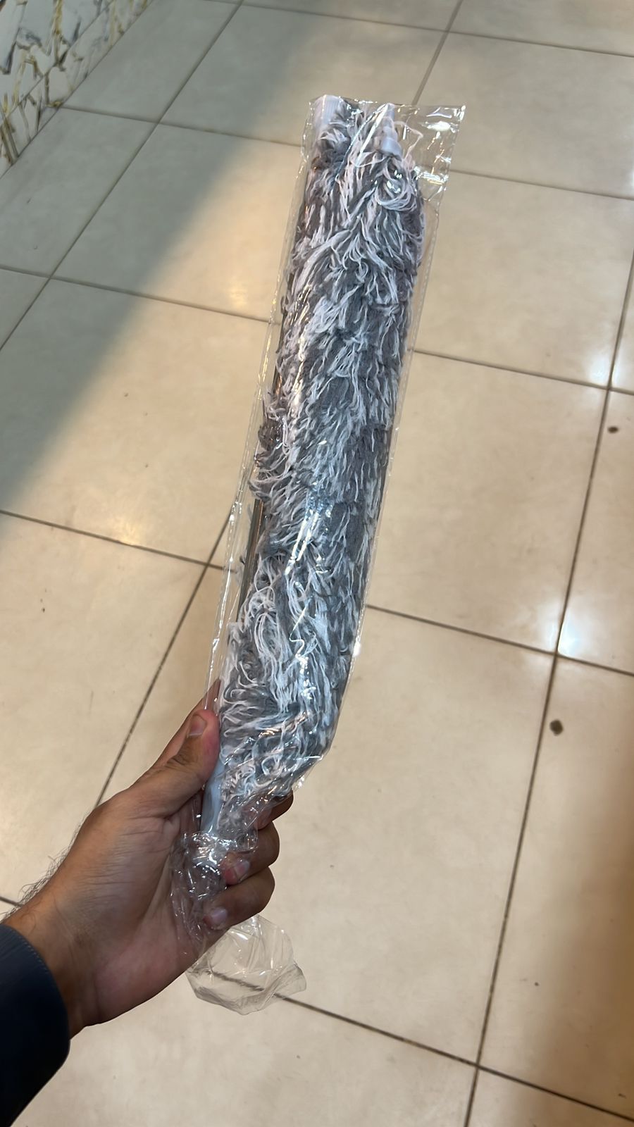2. Extra Long Microfiber Feather Duster with Extendable Pole for Ceiling Fans & Cobweb Cleaning