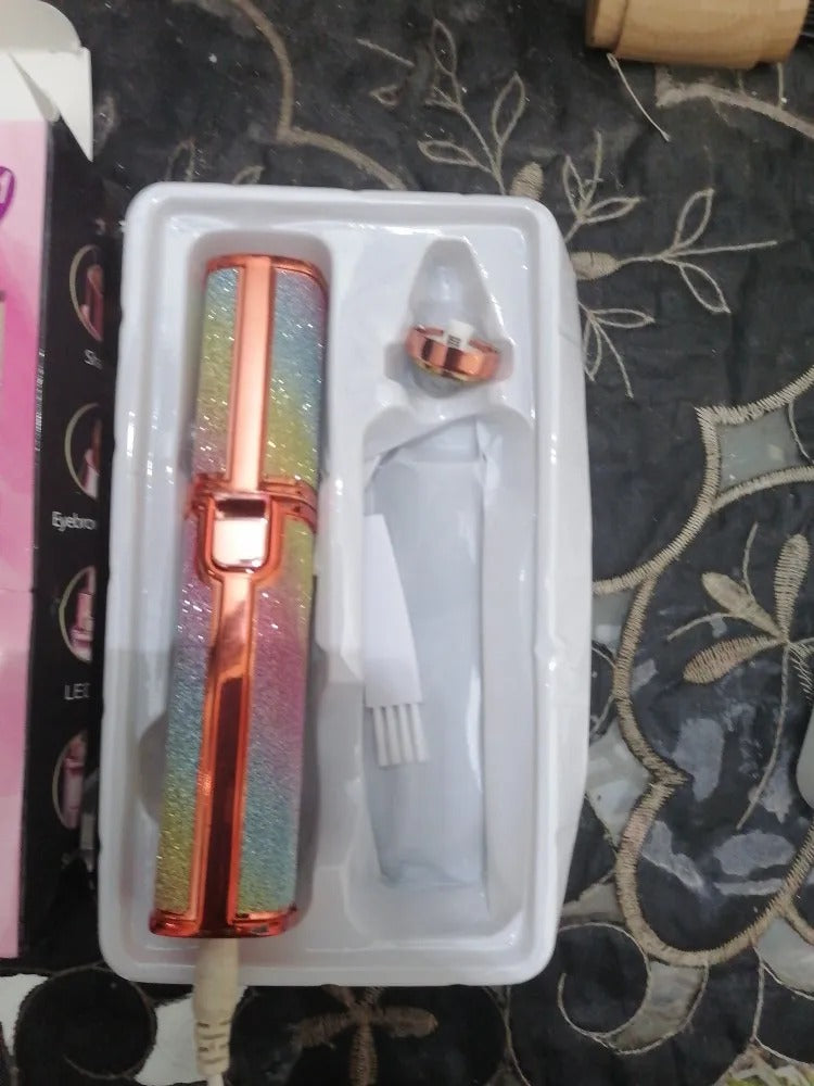Electric Eyebrow Trimmer for Women | USB Rechargeable Facial Hair Remover