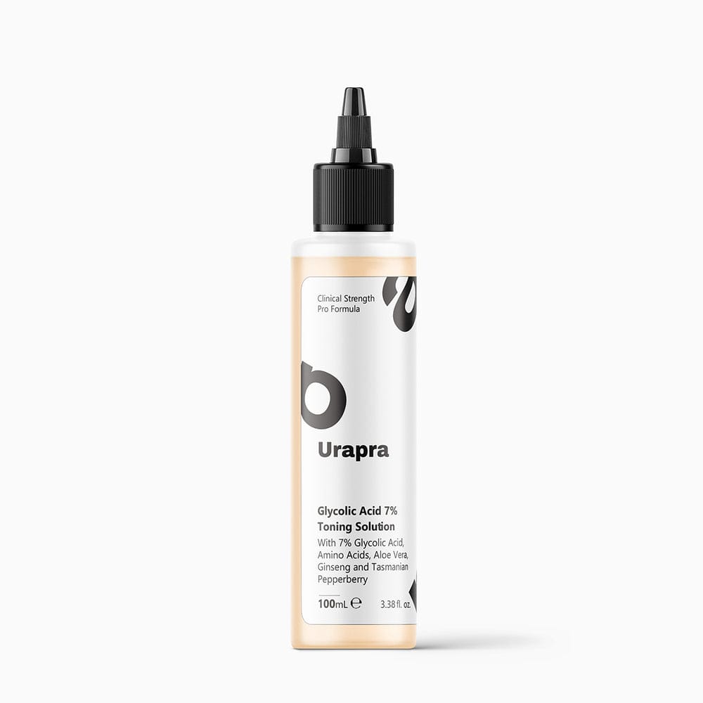 Urapra Glycolic Acid 7% Toning Solution – Exfoliating Toner for Bright, Smooth & Glowing Skin (100ml)