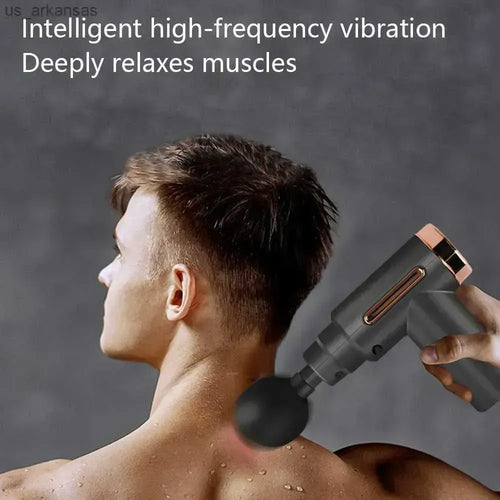 4-in-1 Massage Gun – Deep Tissue Percussion Massager